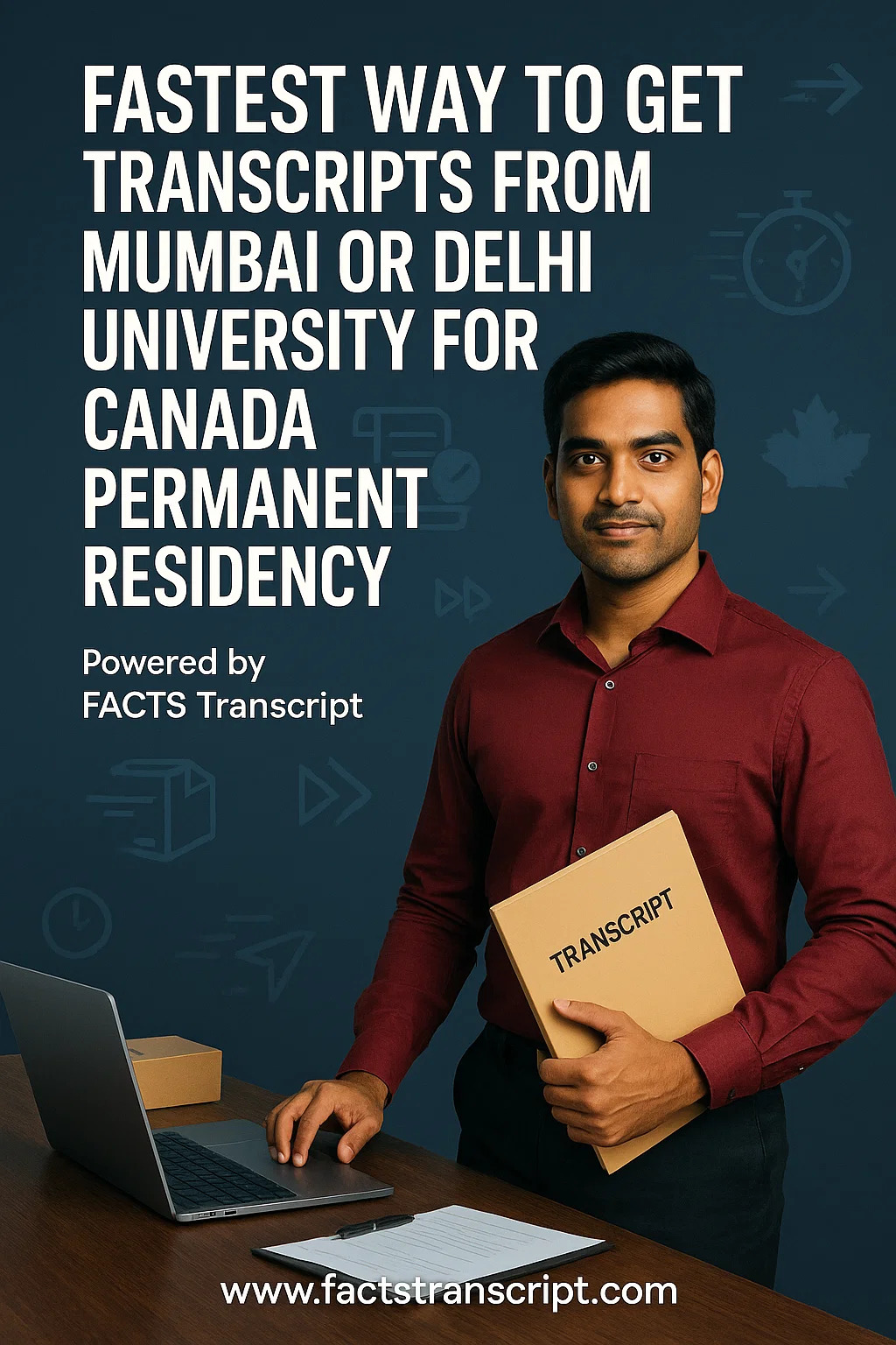 Fastest Way to Get Transcripts from Mumbai or Delhi University for Canada Permanent Residency